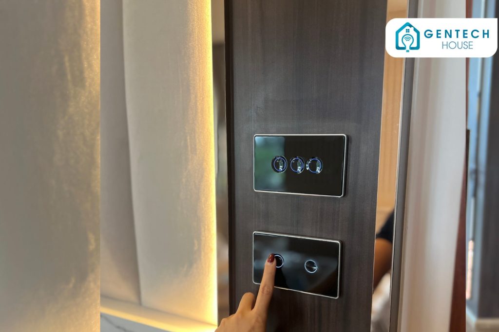 ผลงานการติดตั้ง Smart Wall Switch | รุ่น Curved Touch รูปที่ 4