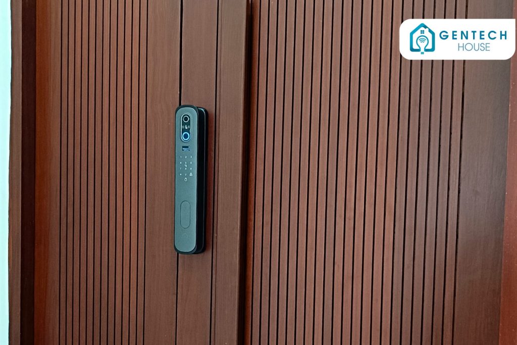 ผลงานการติดตั้ง กลอนประตูดิจิตอล (Smart Door Lock) รูปที่ 4