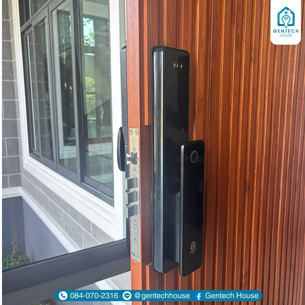 ผลงานการติดตั้ง กลอนประตูดิจิตอล (Smart Door Lock) รูปที่ 2