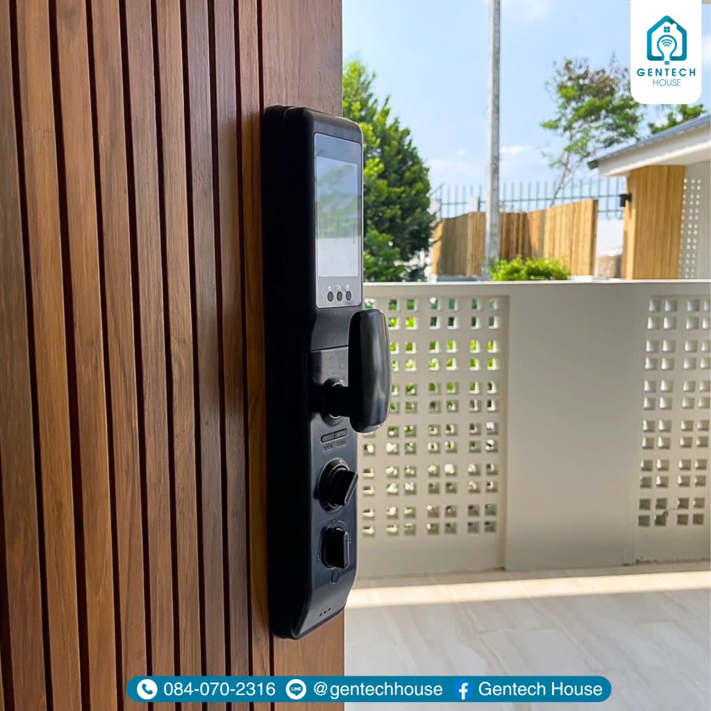 ผลงานการติดตั้ง Smart Lock | รุ่น Lux Palm02 Pro รูปที่ 5