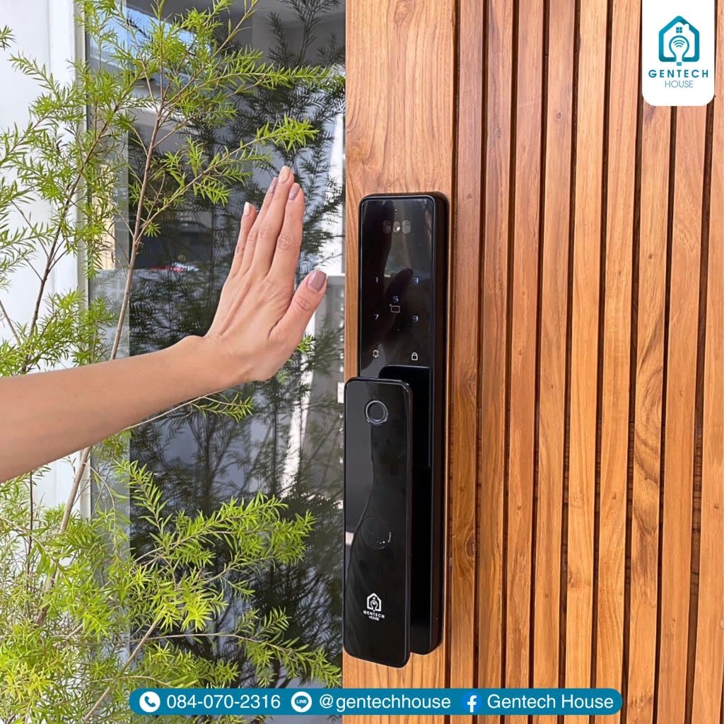 ผลงานการติดตั้ง Smart Lock | รุ่น Lux Palm02 Pro รูปที่ 3