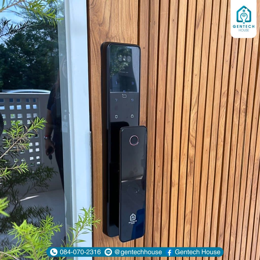 ผลงานการติดตั้ง Smart Lock | รุ่น Lux Palm02 Pro รูปที่ 6