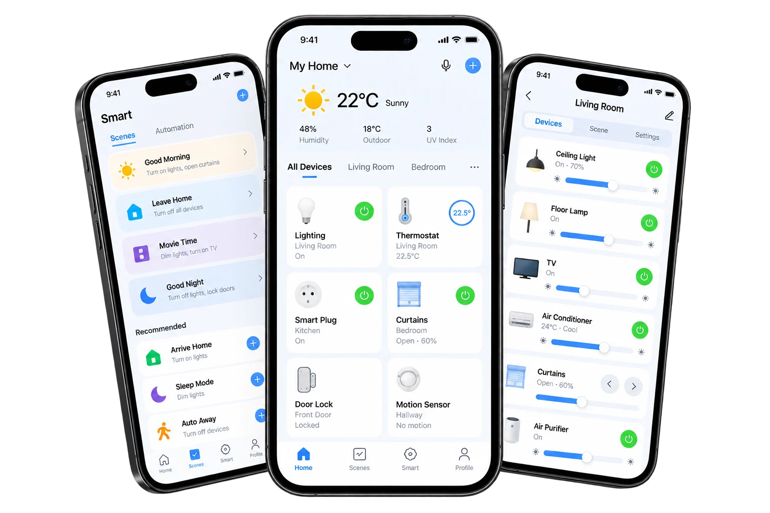 แอปควบคุม Smart Home บนมือถือ